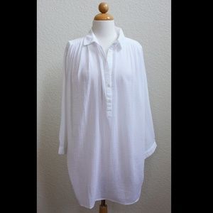SOLD OUT - J.CREW NWTGAUZE BEACH COVER UP TUNIC